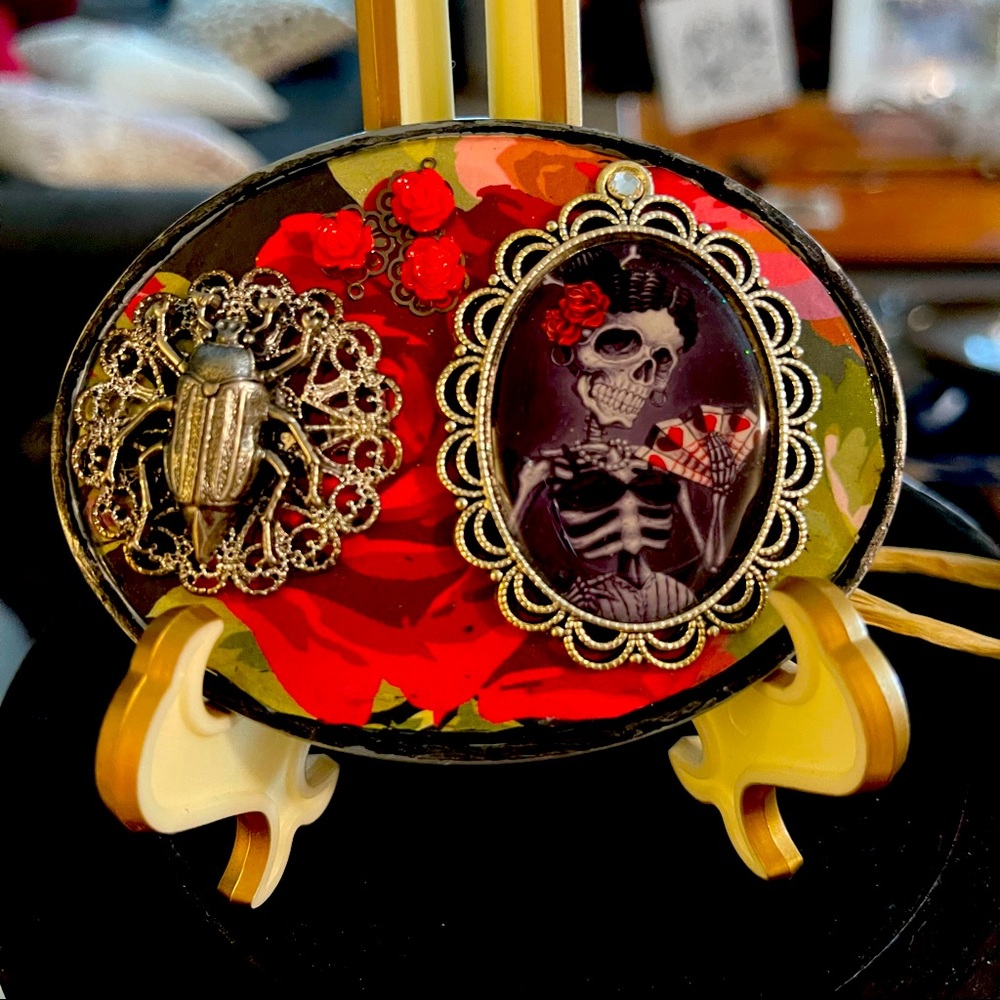 Day of the Dead. Belt buckle